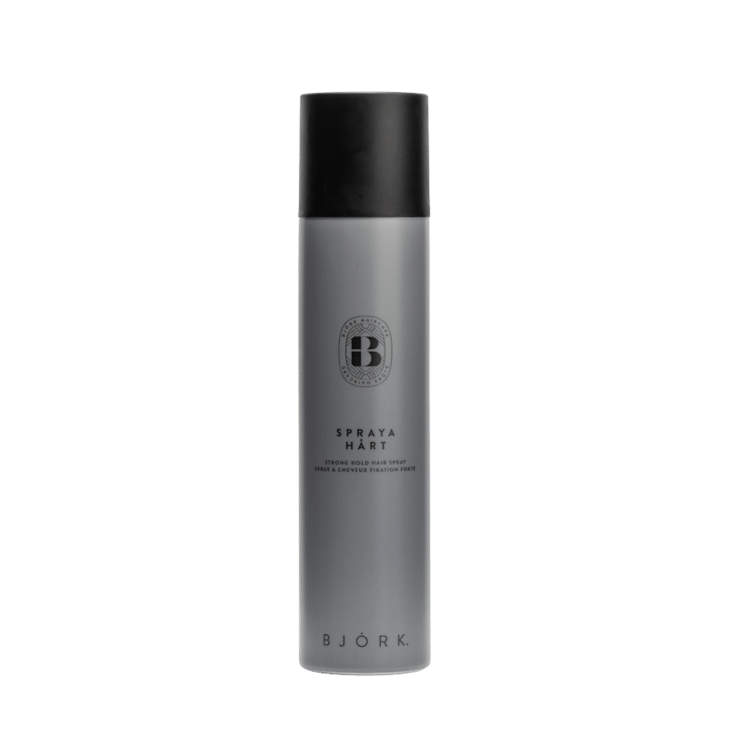 Spraya Hårt. Strong hold hair spray